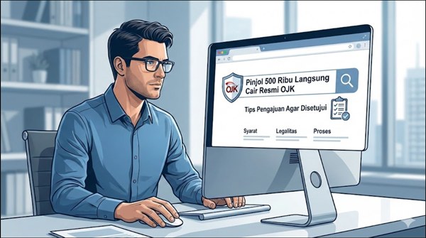 Pinjol 500 Ribu Langsung Cair Resmi OJK dan Tips Pengajuan Agar Disetujui