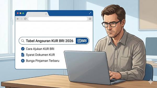 Tabel Angsuran KUR BRI 2026 Lengkap Plafon, Syarat, dan Bunga Terbaru